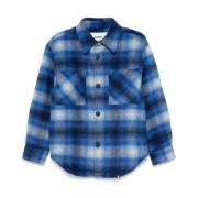 Flannel Skjorte Dazzling Blue