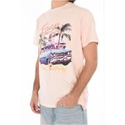 Trykt Regular T-shirt - Rose Kollektion