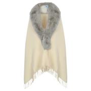 Faux Fur Krave Kvinders Stola