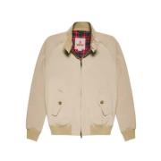 Klassisk Harrington jakke i natur