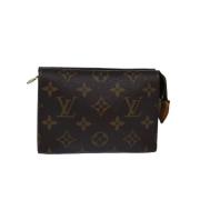 Pre-owned Canvas louis-vuitton-tasker