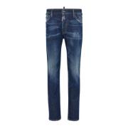 Faded Blue Jeans Klassisk Design