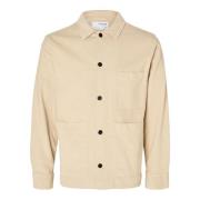 Cord Overshirt med Klassiske Detaljer