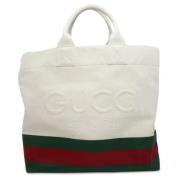 Pre-owned Canvas gucci-tasker