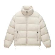 Beige Puffer Jacket