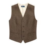 Brunternet vest