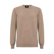 Uld og Kashmir Ribstrikket Sweater