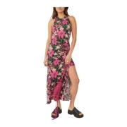 Blomstret Maxi Kjole