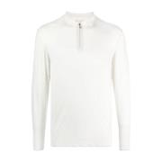 Afslappet Multifarvet Half Zip Sweater