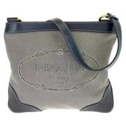 Pre-owned Canvas crossbody-tasker