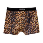 Animalier Silke Boxer med Logo Patch