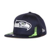 Seattle Seahawks Flad Skygge Snapback Kasket