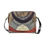 Planetarium Crossbody Taske med Logo Skrift