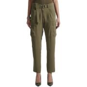 Luksus Khaki Bukser Coqueline Boutique Montpellier