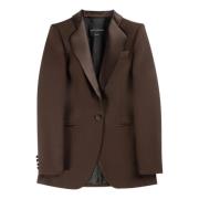 Lounge Jacket-inspireret Smoking Suit Blazer