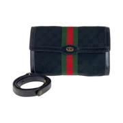 Pre-owned Canvas gucci-tasker