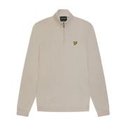 Quarter Zip Strik Pullover