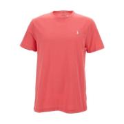 Broderet Logo Pink T-shirts og Polos