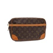 Pre-owned Canvas louis-vuitton-tasker