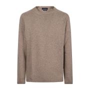 Merino Uld Rund Hals Sweater