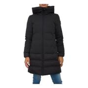 Sort Parka Trench Frakke