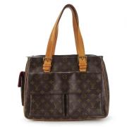 Pre-owned Canvas louis-vuitton-tasker