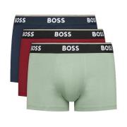 Multifarvet Bomuld Boxers - Slip Stil