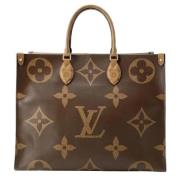 Pre-owned Canvas louis-vuitton-tasker