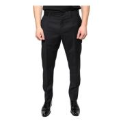 Sorte uld Skinny Dress Pants