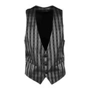 Elegant Vest med Polyester-Acetat Blanding