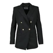 Elegant Blazer med Polyesterblanding