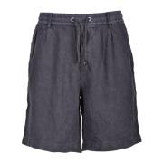 Linned Bermuda Shorts