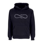 Sort Logo Hoodie Langærmet