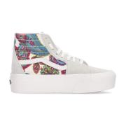 Paisley Bloom High-Top Sneaker