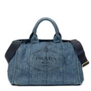 Pre-owned Canvas prada-tasker