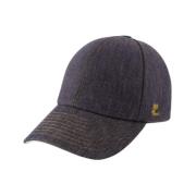 Grå Denim Cap - Bomuld - Vietnam