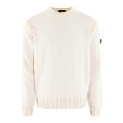 Hvid Sweater Heren Borras Stilfuld