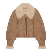 Merino Shearling Kort Jakke