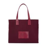 Stilfuld Bordeaux Tote Taske