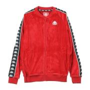 Herre Track Jacket Rød/Sort/Hvid