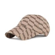 Monogram Logo Baseball Cap Beige/Brown