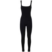 Square Neck Catsuit Nylon Spandex