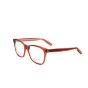 Multifarvede Acetatrammer med Pink Skive