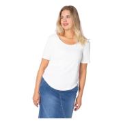 Formet ECRÜ Polyester Elastan Top