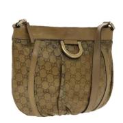 Pre-owned Canvas gucci-tasker