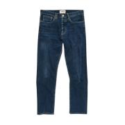 Straight Fit Indigo Denim Jeans