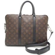 Pre-owned Canvas louis-vuitton-tasker