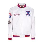 NBA Hometown Bomber Jacket Hvid