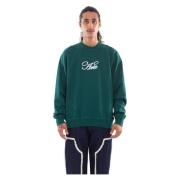 Grøn Script Embro Sweatshirt