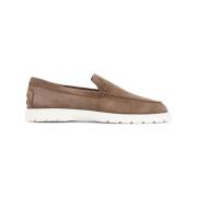 Brune Ruskind Loafers Stilfulde Behagelige Sko